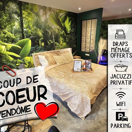 Appartement Chambre Cosy - Jacuzzi - Little Room Vendôme מראה חיצוני תמונה